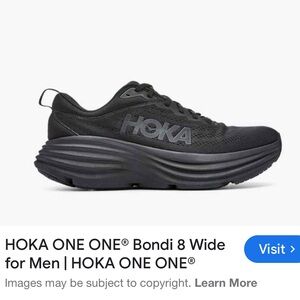 HOKA Bondi Running Shoe Width size 9b